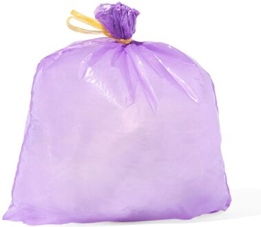 Hema Pedaalemmerzak 30L lavendel - 15 stuks