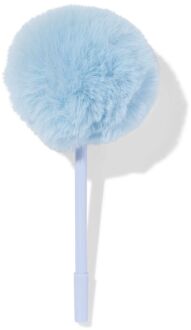 Hema Pen pompon blauw