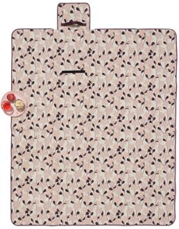Hema Picknickkleed 150x180cm bloemen roze