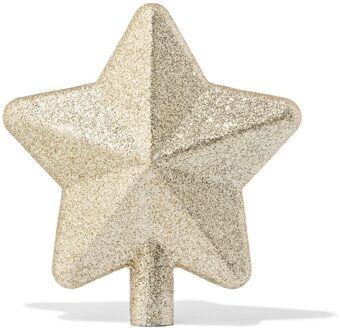 Hema Piek ster 11x6.5x12cm glas goud (goud)