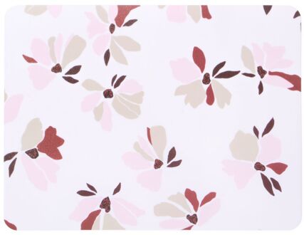 Hema Placemat 32x42cm katoen bloemen (multicolor)