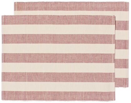 Hema Placemats 35x45cm strepen - 2 stuks