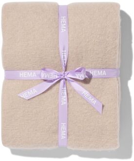Hema Plaid wol-look naturel 130x150 (naturel)