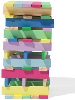 Hema Platte bouwblokken hout 200-delig