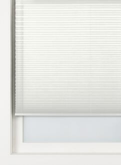 Hema Plisse enkel uni lichtdoorlatend ivoor (ivoor)