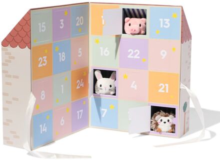 Hema Pluche surprise box met 24 verstopte knuffelvriendjes