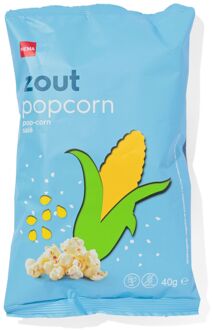 Hema Popcorn zout 40gram
