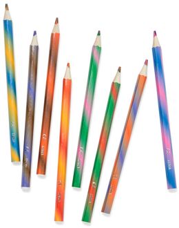 Hema Potloden marmer - 8 stuks