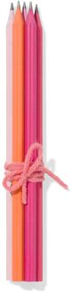 Hema Potlodenset HB ribbel - 5 stuks