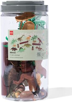 Hema Prehistorische dierenset in emmer