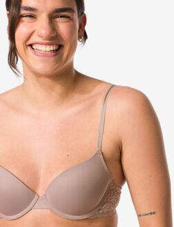 Hema Push-up bh met beugel beige (beige) - 80B