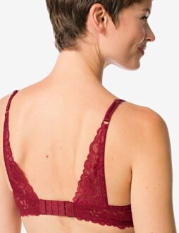 Hema Push-up bh met beugel donkerrood (donkerrood) - 85B