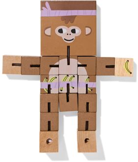 Hema Puzzelpop 14x2x28.5cm hout