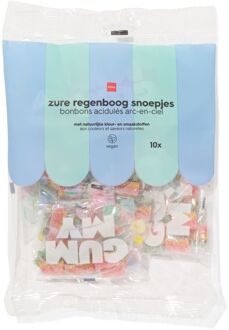 Hema Regenboog zure matjes uitdeelzak - 10 stuks