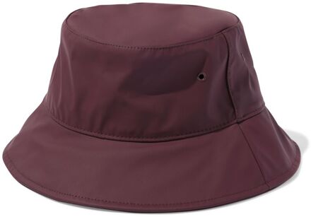 Hema Regenhoed voor volwassenen donkerrood (donkerrood) - S