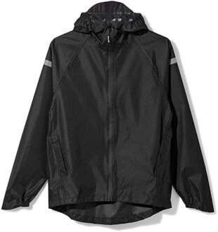 Hema Regenjas Voor Volwassen Lichtgewicht Waterdicht Zwart (zwart) - XS