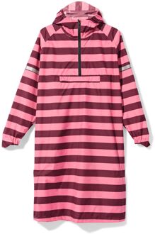 Hema Regenponcho voor volwassenen strepen roze (roze) - XL