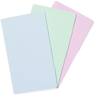 Hema Rekbare boekenkaft pastel - 3 stuks