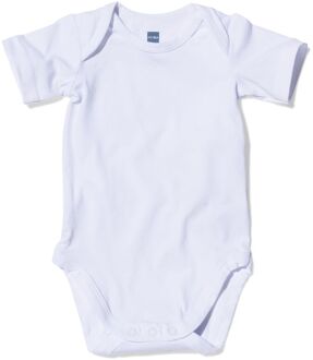 Hema Romper organic katoen stretch - 2 stuks wit (wit) - 50/56