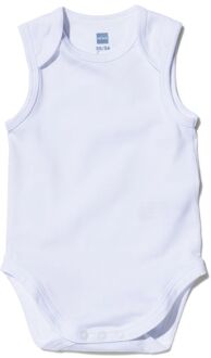 Hema Romper organic katoen stretch - 2 stuks wit (wit) - 98/104