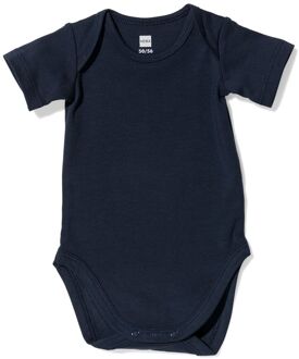 Hema Romper organic katoen stretch donkerblauw (donkerblauw) - 50/56