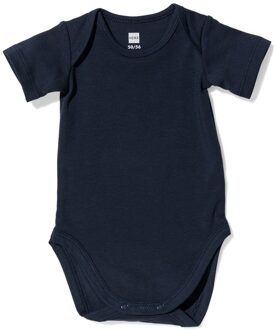 Hema Romper Organic Katoen Stretch Donkerblauw (donkerblauw) - 74/80