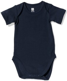 Hema Romper organic katoen stretch donkerblauw (donkerblauw) - 98/104