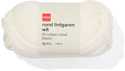 Hema Rond lintgaren wit 100gram 45meter
