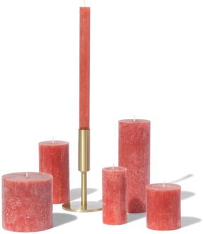 Hema Rustieke kaarsen lichtbruin (lichtbruin) - 13502816