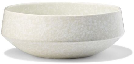 Hema Saladeschaal ⌀21cm aardewerk spikkel groen (groen)