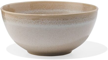 Hema Saladeschaal Ø22cm Monaco reactief glazuur lichtbruin (lichtbruin)