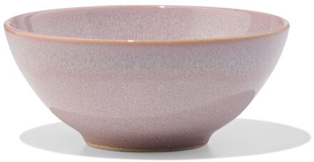 Hema Schaal 12cm Monaco reactief glazuur roze (roze)