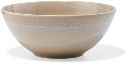 Hema Schaal Ø16cm Monaco reactief glazuur lichtbruin (lichtbruin)