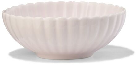 Hema Schaaltje ⌀9cm aardewerk bloem roze (roze)