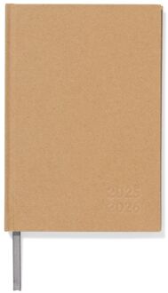Hema Schoolagenda 25-26 18x12.5cm basis kraft