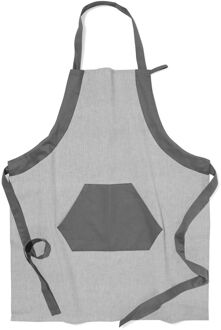 Hema Schort katoen grijs (lichtgrijs)