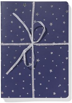 Hema Schrift A5 gelinieerd sterren - 3 stuks (multi)