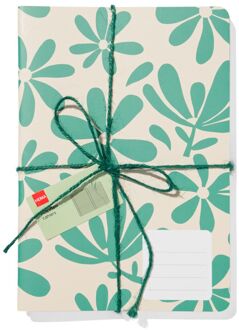 Hema Schriften A5 bloemen - 3 stuks