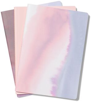 Hema Schriften A5 gelinieerd - 3 stuks (paars)