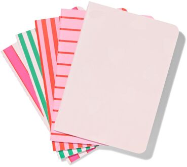 Hema Schriften A6 gelinieerd - 5 stuks