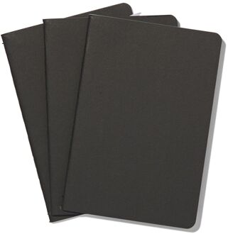 Hema Schriften zwart A6 gelinieerd - 3 stuks