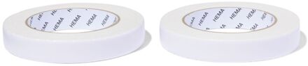 Hema Schuimtape 19mmx5m tweezijdig - 2 stuks