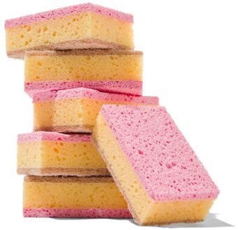 Hema Schuurspons tompouce - 6 stuks