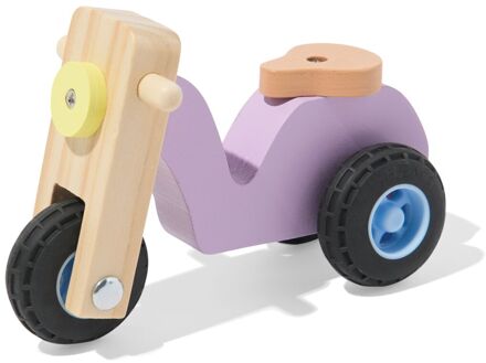 Hema Scooter 13x9x5.5cm hout