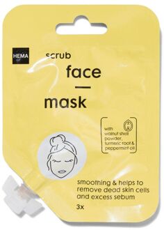 Hema Scrub gezichtsmasker