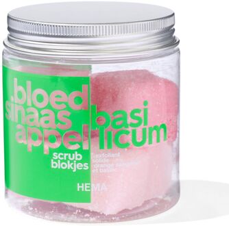 Hema Scrubblokjes bloedsinaasappel en basilicum - 6 stuks