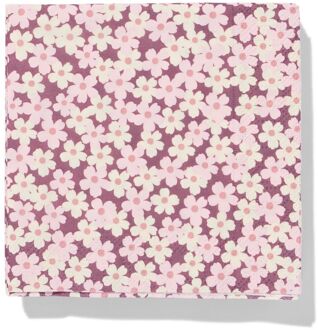 Hema Servetten 24x24cm papier floraal - 20 stuks