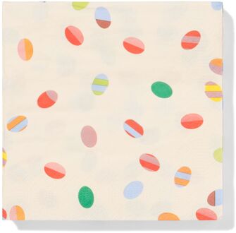 Hema Servetten 33x33cm eieren - 20 stuks