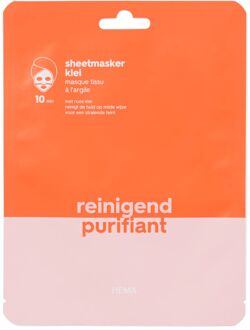 Hema Sheetmasker klei reinigend