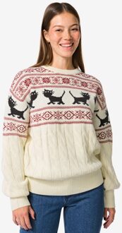 Hema Siepie kersttrui voor volwassenen multi (multi) - XL